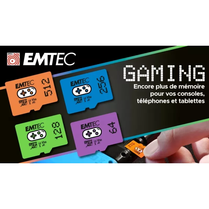 Emtec Gaming MicroSDXC 512 GB