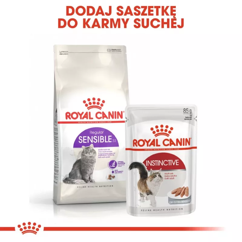 Royal Canin Sensible 33 sausā barība kaķiem, 2 kg