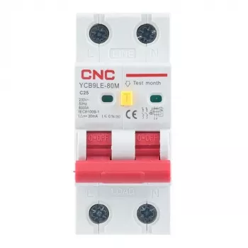 Noplūdes strāvas aizsargs HiSmart NV821891 2P 25A 30mA
