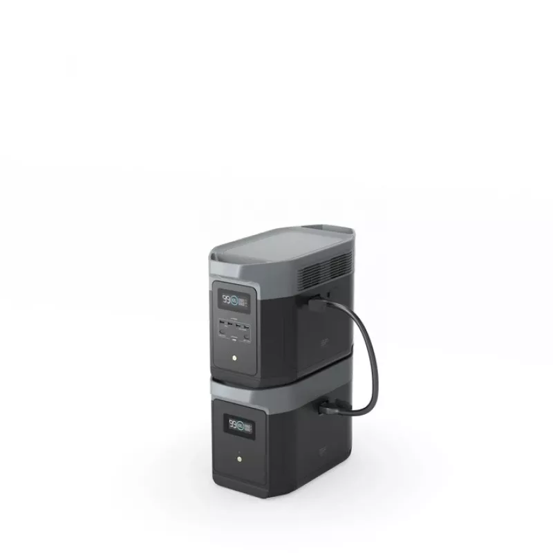 EcoFlow DELTA 2 Max pārnēsājamā elektrostacija Litija dzelzs fosfāts (LiFePO4) 2400 W 23 kg