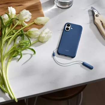 Apple Beats Kickstand Maciņš iPhone 17 — MagSafe, Kameras Kontrole, Zils, 6.3 collas