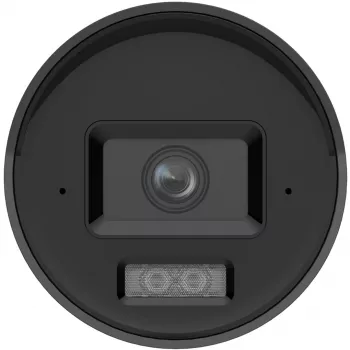 IP drošības kamera Hikvision Pro Series ColorVu 4 MP fiksēts mini bullet, 1/1.8 collu CMOS, 111.1° H, 30 fps, vadu, sienas stiprinājums, melna