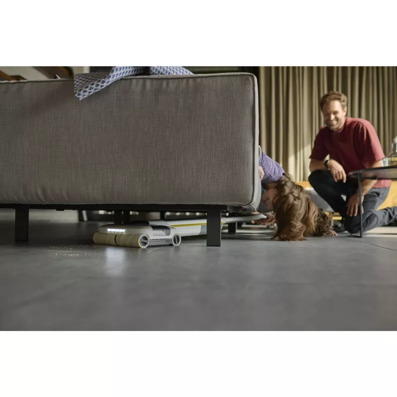 Elektriskā slota Kärcher FC 8 Smart Signature Line Battery Wet Bagless Silver White Yellow