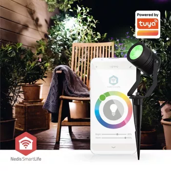 Nedis ZBLOS10RGBW3 āra zemes apgaismojums LED 9 W