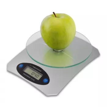 Virtuves svari ESPERANZA Avocado Grey — 5 kg, bambusa platforma, g/lb/oz