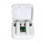 Denver TWS-62 True Wireless austiņas ar saules paneli, baltas