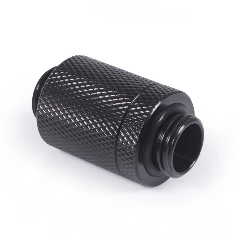 Alphacool ES D-Plug 25,5 mm G1/4 AG uz G1/4 AG - Deep Black (17580)