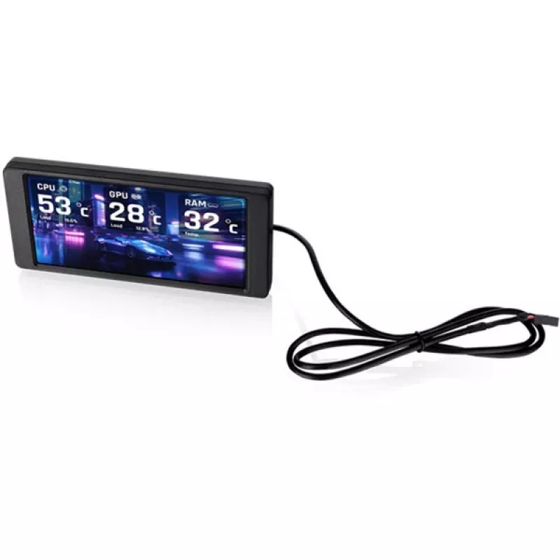 Thermaltake LCD ekrāna komplekts Melns (AC-079-OO1NAN-A1)