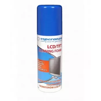 Putekļu un netīrumu tīrīšanas putas ESPERANZA ES101, universāls tīrītājs LCD/TFT/Plasma ekrāniem, 100 ml