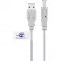 Goobay 50833 USB kabelis pelēks