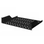 Digitus DN-19 TRAY-2-SW 2U fiksēts plaukts statīvam, melns