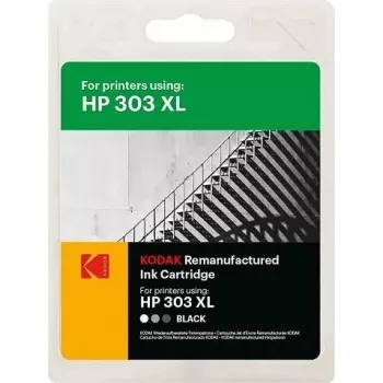 Kodak 303XL (T6N04AE) Melns 17 ml – saderīga kasetne ar HP printeriem