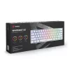 Mehāniskā tastatūra Whiteout X2, Outemu Brown, Hot Swap Savio Savgk-whit