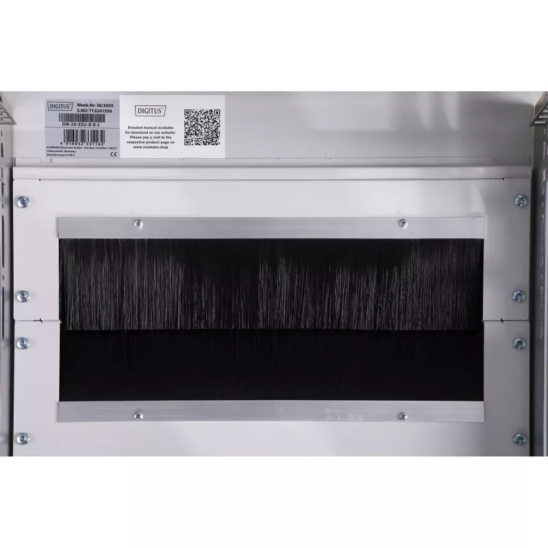 DIGITUS tīkla skapis Unique 32HE 1609x800x800mm pelēks (spedīcijas piegāde)