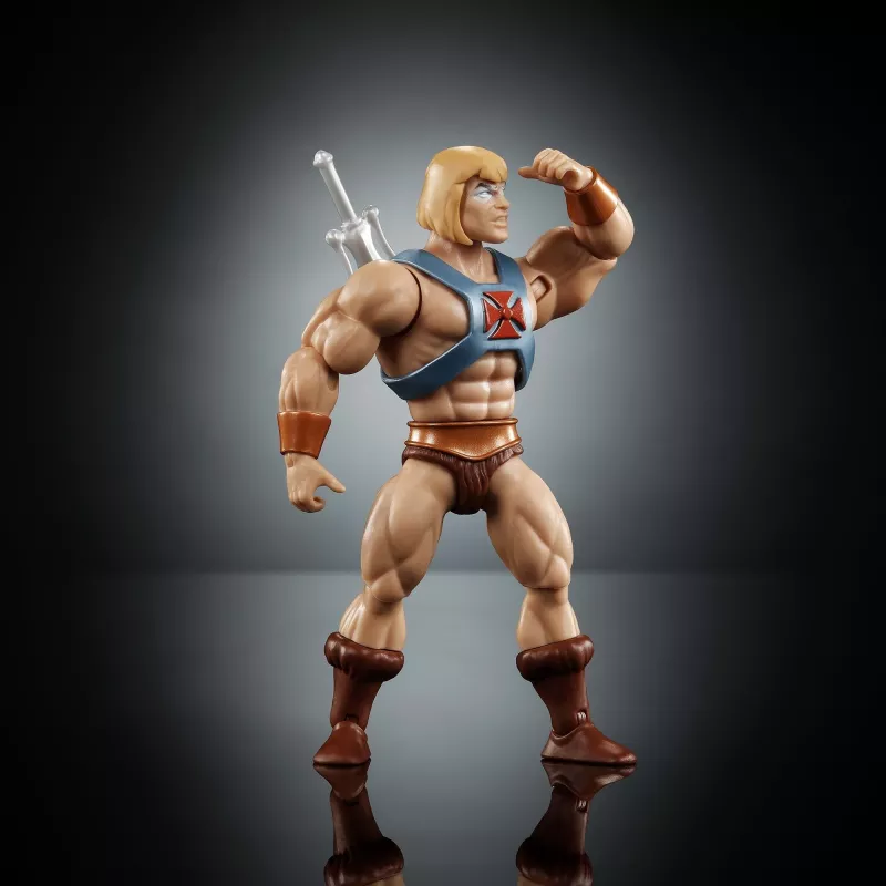 MATTEL Masters of the Universe Origins Faker — kolekcionējama figūriņa, kustīgas locītavas, multfilmas iedvesmots