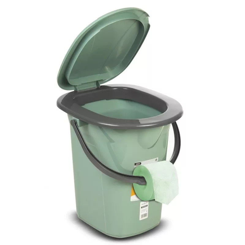 Portatīvais tualetes spainis GreenBlue GB320GG — viegls un kompakts tualetes spainis