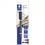 Pastāvīgais marķieris Staedtler Lumocolor permanent duo 348 B melns 1 gab.