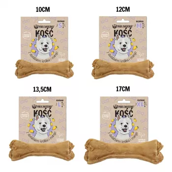 PAKA ZWIERZAKA Kauls ar trusi un mango XL 17 cm - suņu kārums - 115g