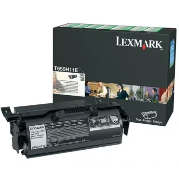 Tonera kasetne Lexmark T650H11E XL Melna 30000 lpp.
