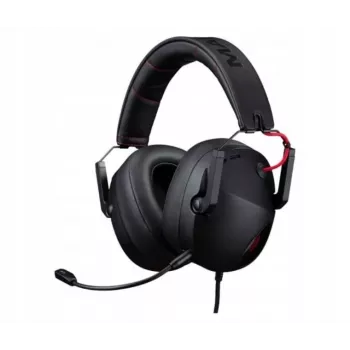 Galvas austiņas Mad Catz P.I.L.O.T. 3 — vadu binurālas spēļu austiņas, 3.5 mm, 50 mm draiveri, 105 dB jutība, melna