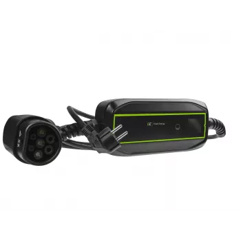 Elektromobiļa uzlādes stacija Green Cell EV16 Black