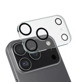 Aizsargstikls kamerai un objektīvam Crong CRGLSIP1763P iPhone 17 Pro