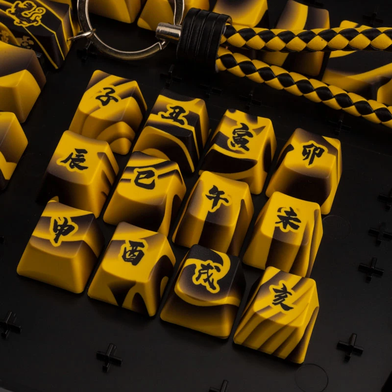 Taustiņu komplekts Triton TIGER SKETCH Limited — PBT materiāls, vācu izkārtojums (DE)