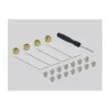 DeLOCK PCI Express x16 karte ar 4 x iekšējiem NVMe M.2 Key M slotiem 89044