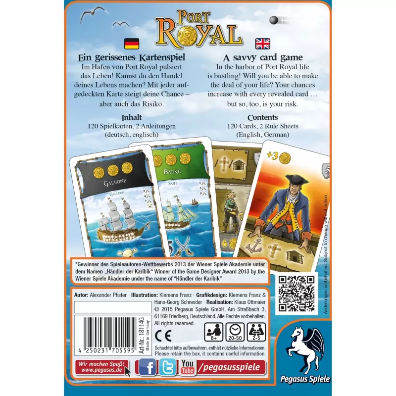 Galda spēle Pegasus 18114G kāršu spēle