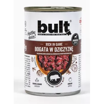 BULT Rich in game - Slapjā suņu barība - 800 g