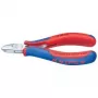 Knipex 77 02 130 Elektronikas un precīzijas sānu griezēji ar slīpumu 130mm