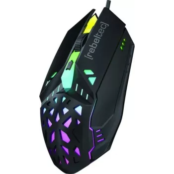 Vadu spēļu pele Rebeltec SHARK – ergonomisks dizains, optiskais sensors