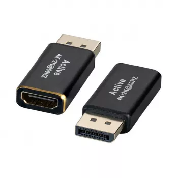EFB-Elektronik DisplayPort Adapter, DP Spraudnis, uz HDMI Type A Ligzdu, 4K 30Hz