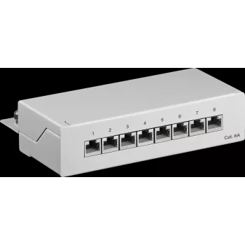 Goobay 62063 - RJ-45 - Cat6a - S/UTP (STP) - 22/26 - Pelēks - Rack Uzstādīšana (62063)
