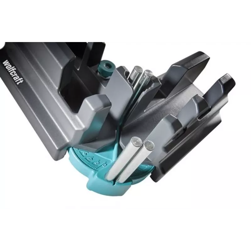 Slīpuma un griešanas leņķa mērītājs Wolfcraft 6948200 — leņķa mērītājs, 85–180° mērījums, dēļiem līdz 3 cm, melns