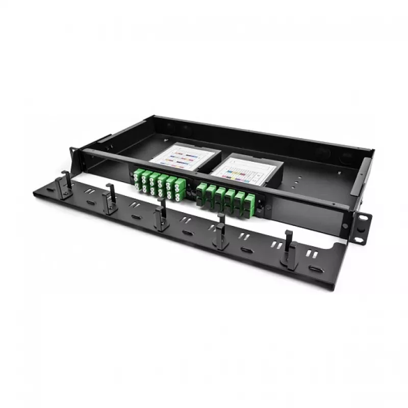 DeLOCK Fiber Optic HD Cassette MPO vīrietis uz 12 x LC Duplex sieviete 24 šķiedras Vienmoda 9/125 µm