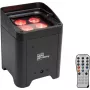 Prožektors EUROLITE AKKU UP-4 Entry QCL 41700575, baterijas darbināms, RGBW