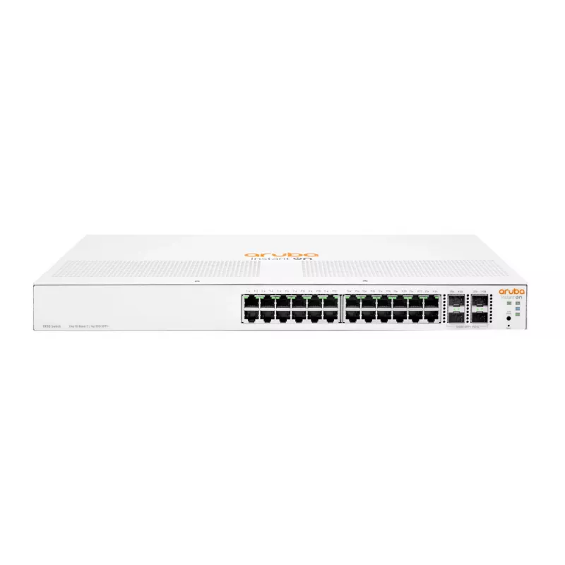 Hewlett Packard Enterprise Aruba Instant On 1930 pārvaldāms L2+ Gigabit Ethernet (10/100/1000) 1U balts slēdzis