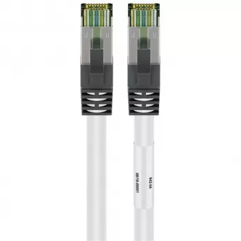 Wentronic 55127 - 5 M - Cat8.1 - S/FTP (S-STP) - RJ-45 - RJ-45 - Balts