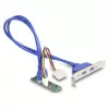 DeLOCK 61065 Iekšējais USB 3.2 Gen 1 adapteris M.2 vīrietis