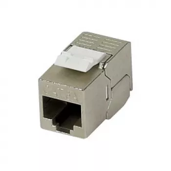 Synergy 21 Keystone modulis TP ligzda RJ45 CAT6A 500MHz Īss ar kabeļa skavu