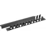 Lanview 1U 48,30 cm (19 inch) bīdāmais kabeļu pārsegs RAO400BL