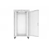 Grīdas stāvošs 19 inch servera skapis 27U 800x1000 mm pelēks perforēts ar LCD durvīm LANBERG (plakanā iepakojumā)