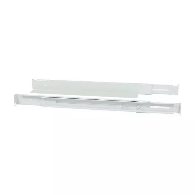 ALLNET regulējams L-veida sliedes kronšteins 502–849 mm gaiši pelēks, pāris