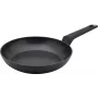 Cepamā panna LAMART LP1002 MARCHE 24 cm — alumīnija nepiedegoša, melna