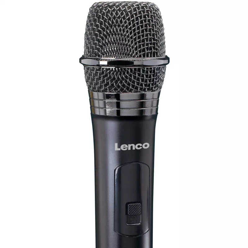 Bezvadu skatuves mikrofons Lenco MCW-011BK
