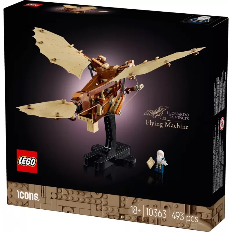 LEGO ICONS 10363 Leonardo da Vinci Lidojošā mašīna