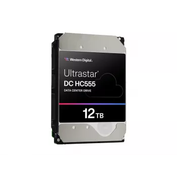 HDD | Western Digital Ultrastar | Ultrastar DC HC555 | 12TB | 512 MB | 7200 apgr./min | 3,5 inch | 0B48720