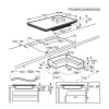Iebūvējamā indukcijas plīts virsma Electrolux EIS87453IZ — 77 cm, 4 zonas (210/210/145/240 mm), stikla skārienvadība, bērnu slēdzene