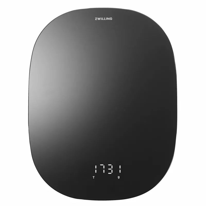 Virtuves svari ZWILLING ENFINIGY 53011-053-0 — 10 kg, melni ovāli, LCD